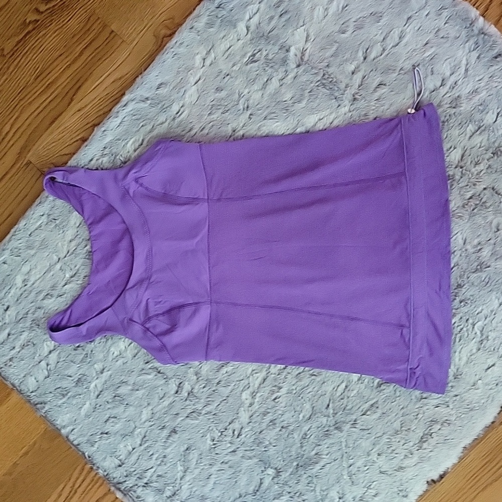 Lululemon Purple Athletic Tank Top, Women's Size 6, Great Condition!